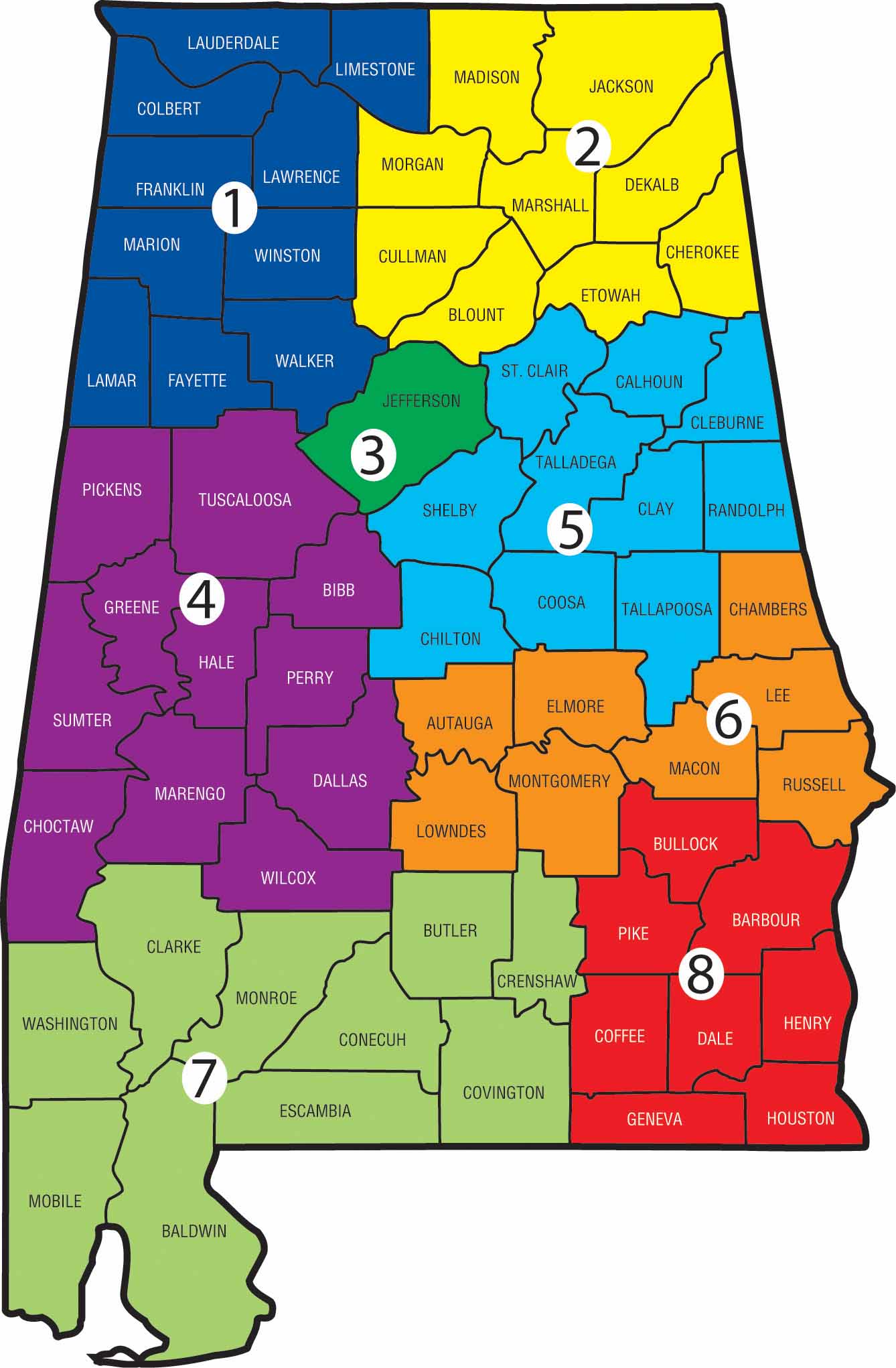 District Map ACCA District Map ACCA