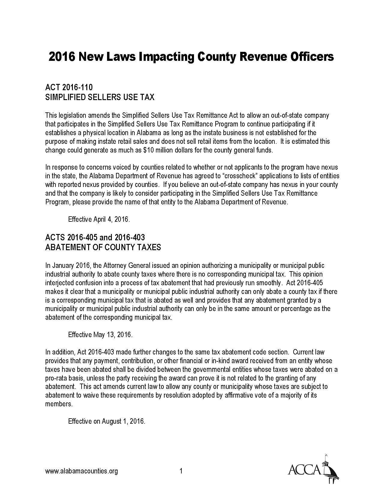 CROAA | Morgan Arrington, ACCA