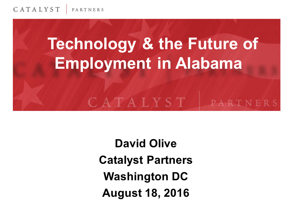 General Session | David Olive, Catalyst Partners