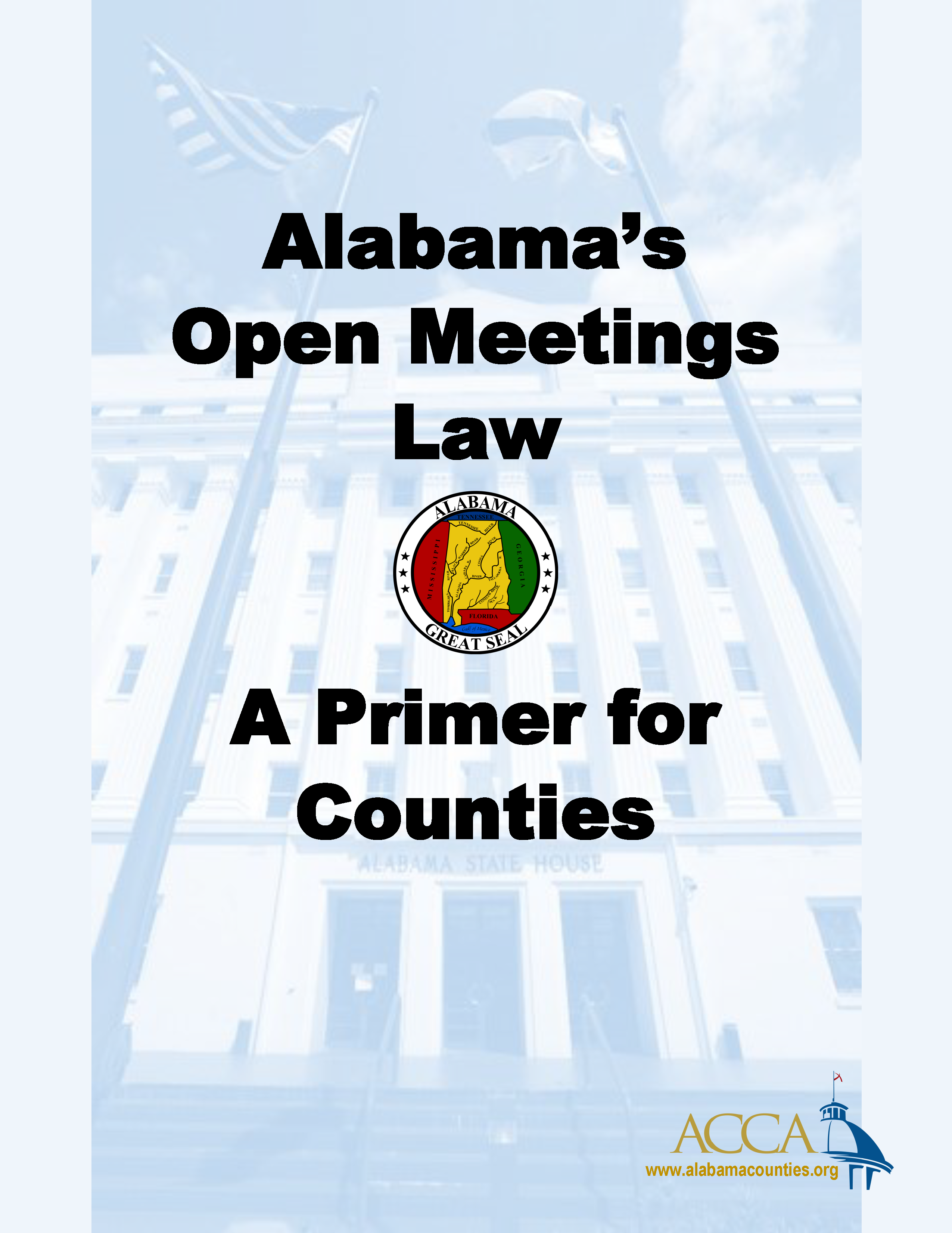 Alabama’s Open Meetings Law ACCA