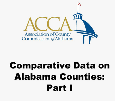 Comparative Data on Alabama Counties, Part I